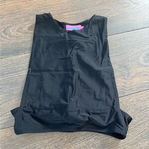 Black Sleeveless Top